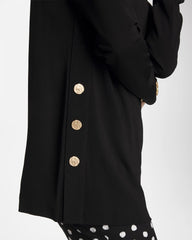 Chico's Matte Jersey Button Tunic