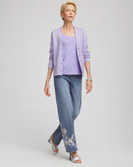 Chico's Shine Boyfriend Cardigan