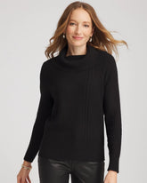 Chico's Ribbed Cowlneck Sweater