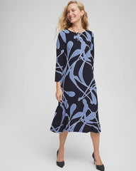 Chico's Travelers™ Abstract Midi Dress