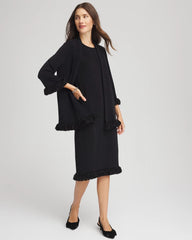 Chico's Travelers™ Fringe Hem Tank Dress
