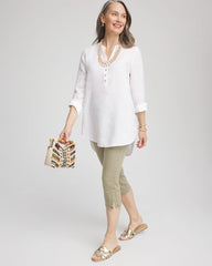 Chico's 19" Pull-on Capri Jeans