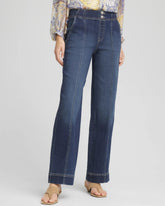 Chico's Pull-On Wide-Leg Jeans