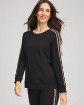 Chico's Zenergy® Lattice-Trim Pullover Top