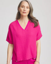 Chico's Zenergy® Gauze Lounge Shirt