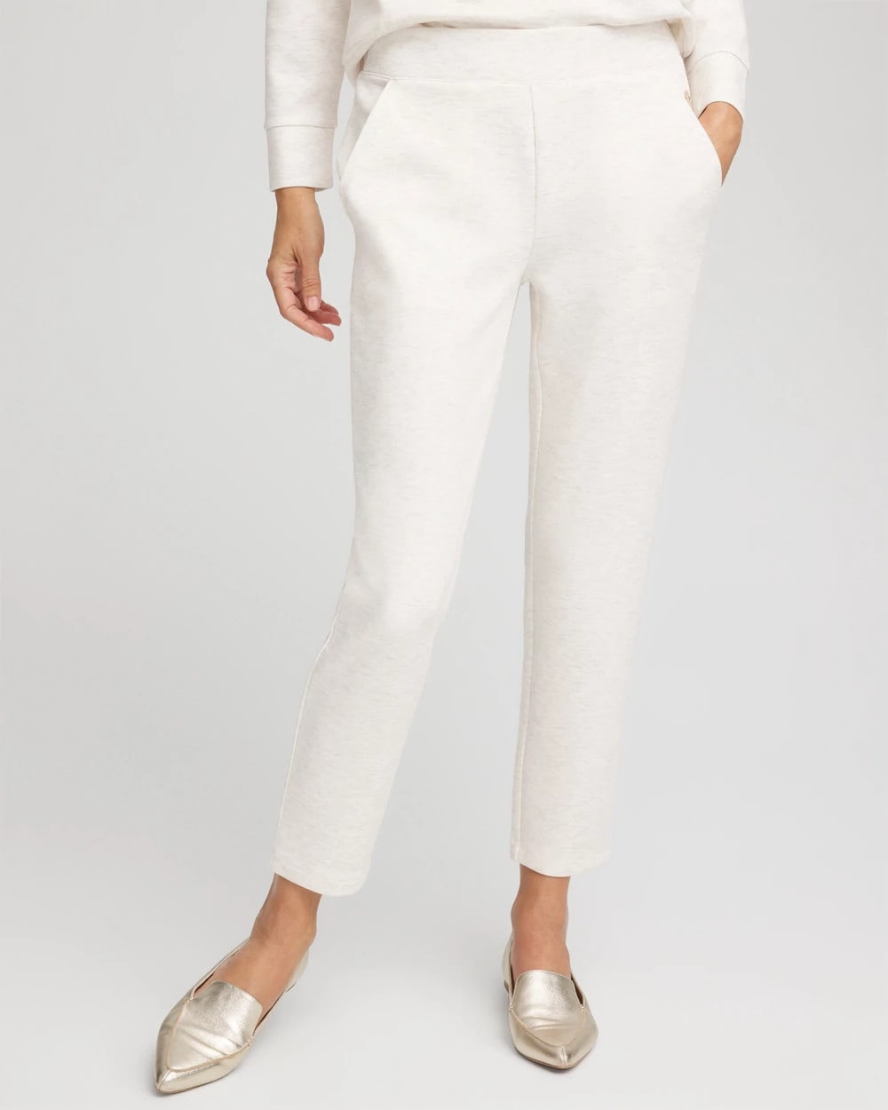 Chico's Zenergy® Heathered Ankle Pants