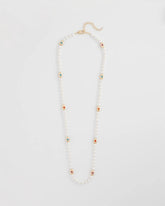 Chico's Goldtone Faux Pearl Single-Strand Necklace