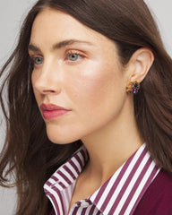 Chico's Spider Web Glitz Earrings