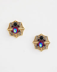 Chico's Spider Web Glitz Earrings