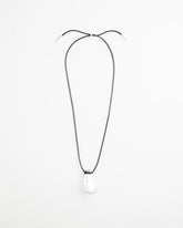 Chico's Silvertone Adjustable Pendant Necklace