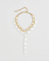 Chico's Convertible Mixed-Metals Y-Necklace