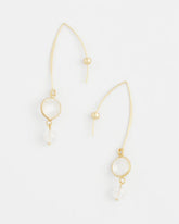 Chico's No Droop® Quartz Crystal Threader Earrings