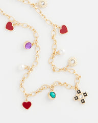 Chico's Adjustable Charm Necklace