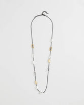 Chico's Mixed-Metal Charm Necklace