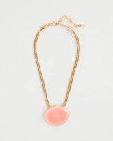 Chico's Coral Pendant Necklace