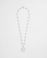 Chico's Heart Twice As Nice Pendant Necklace
