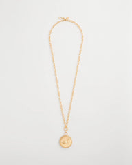 Chico's Reversible Swan Pendant Necklace