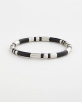 Chico's Black Enamel Hinge Bangle