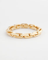 Chico's Gold Link Stretch Bracelet