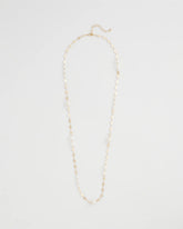 Chico's Pearl and Link Necklace