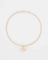 Chico's Gold Bead Collar Necklace