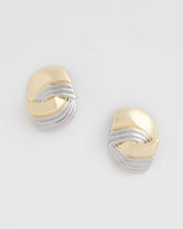 Chico's Mixed Metal Stud Earrings