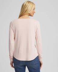Chico's Cowlneck Long-Sleeved Tee