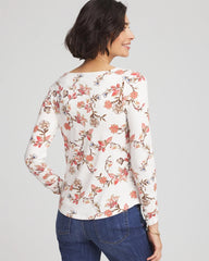 Chico's Touch of Cool™ Long-Sleeved Cowlneck Tee