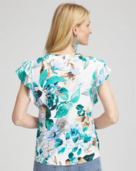 Chico's Touch of Cool™ Flutter Sleeve Tee