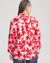 Chico's No Iron™ Floral Linen Shirt
