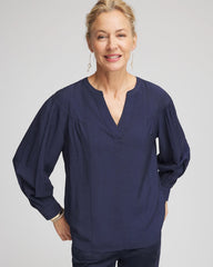 Chico's Woven Relaxed-Fit Shirt