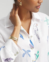 Chico's No Iron™ Island Linen Shirt