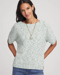 Chico's Textured Dolman Pullover Sweater