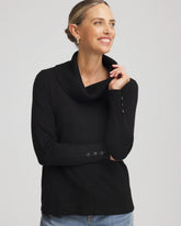 Chico's Cowlneck Long-Sleeved Sweater