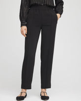 Chico's Crepe Side-Zip Tapered Ankle Pants