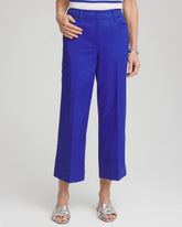 Chico's Lightweight Relaxed Straight Cropped Pants