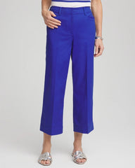 Chico's Lightweight Relaxed Straight Cropped Pants