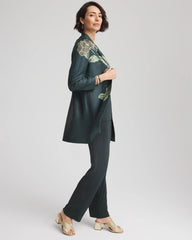 Chico's Travelers™ Collection Artisanal Crushed Reversible Jacket