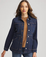 Chico's Denim Field Jacket