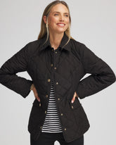 Chico's Quilted Barn Jacket