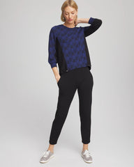 Chico's Zenergy® Jacquard Bungee Top