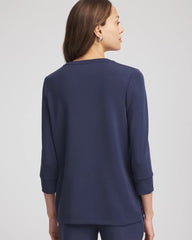 Chico's Zenergy® Satin-Trim Tunic