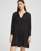 Chico's Chico's Tie-Front Beach Swimsuit Cover-Up