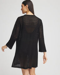 Chico's Chico's Tie-Front Beach Swimsuit Cover-Up