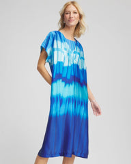 Chico's Gottex Golden Hour V-Neck Dress Cover-Up