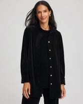 Chico's Travelers™ Velvet Button-Down Shirt