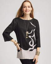 Chico's Travelers™ Collection Pleated Top