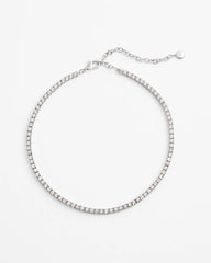 Chico's Silver Tennis Necklace