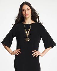 Chico's Gold Long Single Strand Necklace