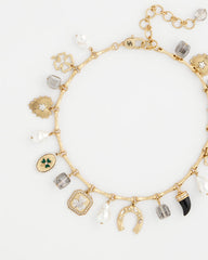 Chico's Lucky Charm Short Necklace